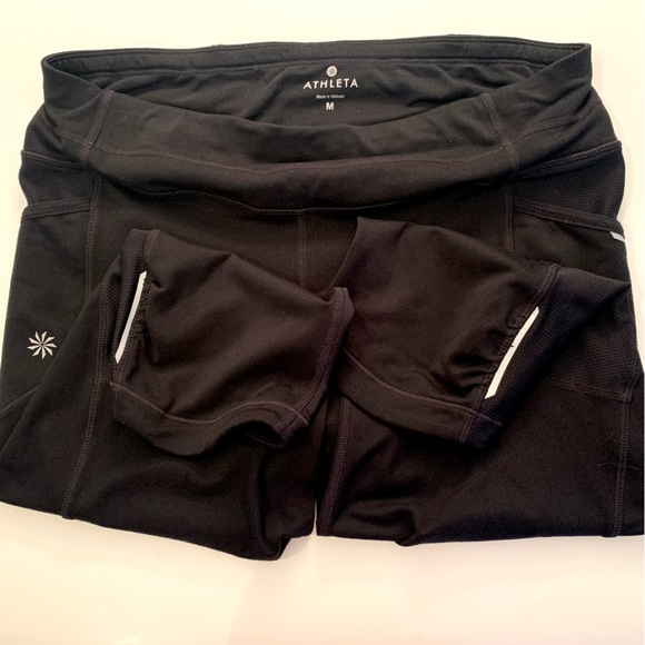 Athleta Pants & Jumpsuits Athleta Capri Length Black Yoga Exercise